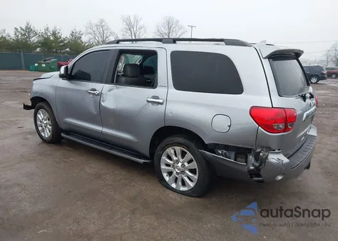 2012 Toyota Sequoia Platinum 5.7L V8 from USA, damaged, VIN 5TDDW5G1XCS062910
